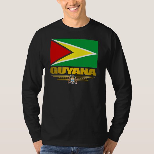 Guyana-Flagge T-Shirt (Vorderseite)