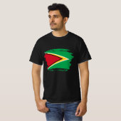 Guyana-Flagge T-Shirt (Vorne ganz)
