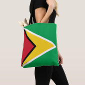 Guyana-Flagge Tasche (Von Nahem)
