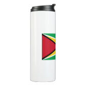 Guyana-Flagge Thermosbecher (Nach links gedreht)