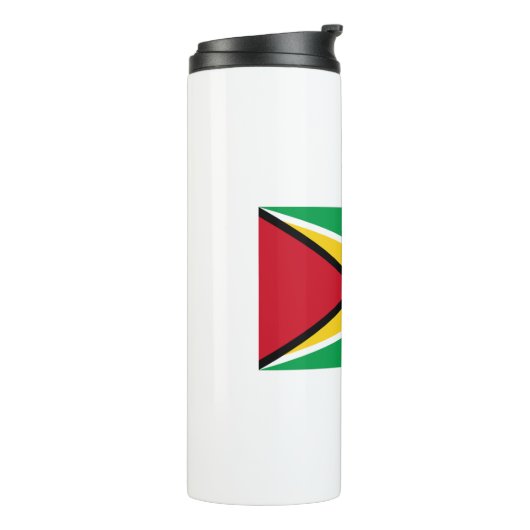 Guyana-Flagge Thermosbecher (Nach links gedreht)
