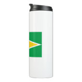 Guyana-Flagge Thermosbecher (Nach rechts gedreht)