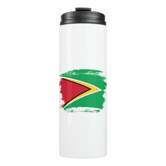 Guyana-Flagge Thermosbecher (Vorderseite)