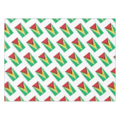 GUYANA-Flagge Tischdecke (Vorderseite (Horizontal))