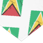 GUYANA-Flagge Tischdecke (Schrägansicht)