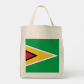 Guyana-Flagge Tragetasche (Rückseite)