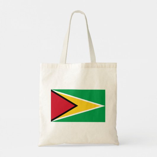 Guyana-Flagge Tragetasche (Rückseite)