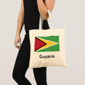 Guyana-Flagge Tragetasche (Vorderseite (Produkt))