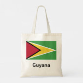 Guyana-Flagge Tragetasche (Rückseite)