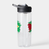 Guyana-Flagge Trinkflasche (Rechts)