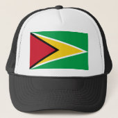 Guyana-Flagge Truckerkappe (Vorderseite)