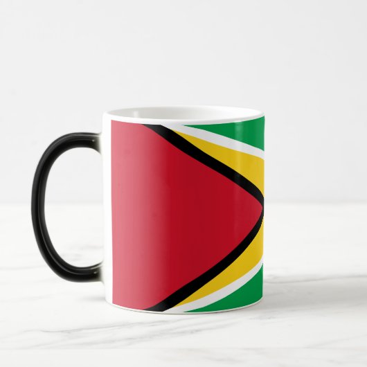 Guyana-Flagge Verwandlungstasse (Links)