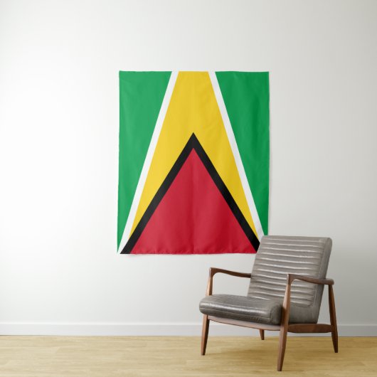 Guyana-Flagge Wandteppich (Beispiel)