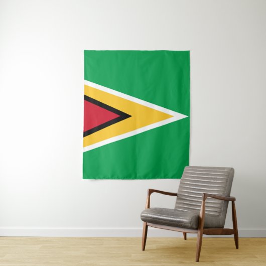Guyana-Flagge Wandteppich (Beispiel)
