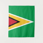 Guyana-Flagge Wandteppich (Vorderseite)