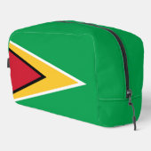Guyana-Flagge Waschbeutel (Rechte Ecke)