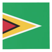 Guyana-Flagge Würfel (Rechts)