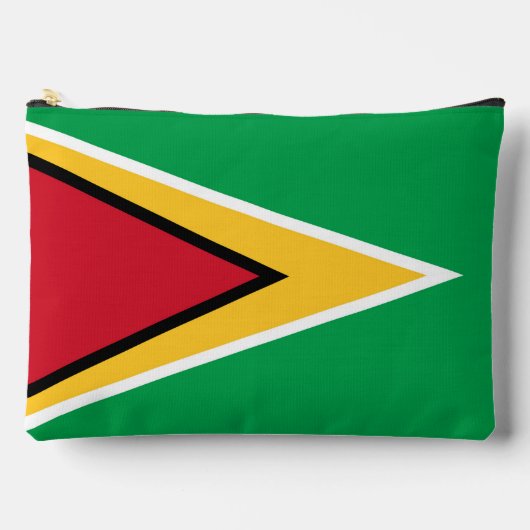 Guyana-Flagge Zubehörtasche (Vorderseite)