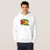 Guyana-FlaggeHoodie Hoodie (Vorne ganz)