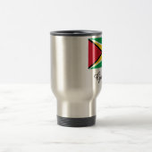 Guyana-Flaggen-Entwurf Reisebecher (Mittel)