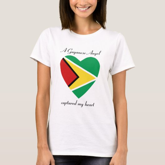 Guyana-Flaggen-Schatz-T - Shirt (Vorderseite)