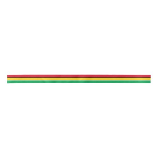 Guyana Flaggenfarbband, Guyana /sport Satinband (Vorderseite)