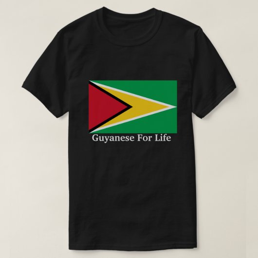 Guyana für das Leben T-Shirt (Design vorne)