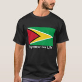 Guyana für das Leben T-Shirt (Vorderseite)