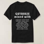 Guyana gemischt mit T-Shirt (Design vorne)