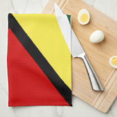 Guyana Geschirrtuch (Viertel Falte)