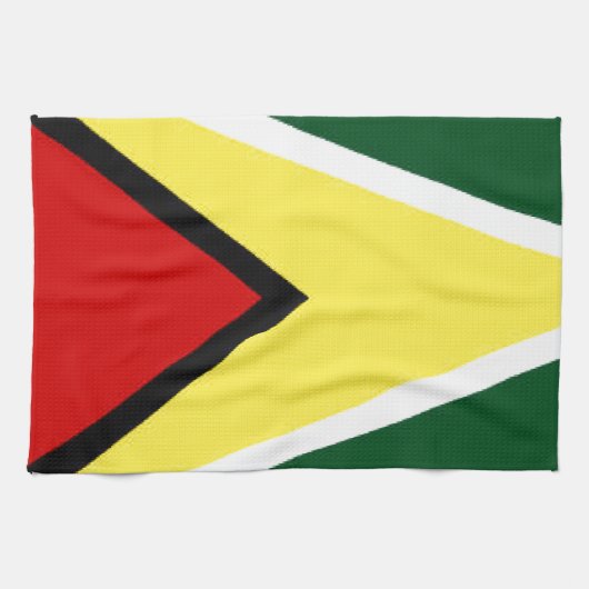 Guyana Geschirrtuch (Horizontal)