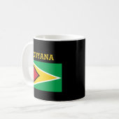 GUYANA gesegnet in den Ölfeldern Personalisiert Sc Kaffeetasse (Vorderseite Links)