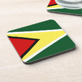 Guyana Getränkeuntersetzer (Linke Seite)