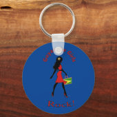 Guyana Girl Schlüsselanhänger (Vorderseite)