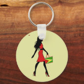 Guyana Girl Schlüsselanhänger (Vorderseite)