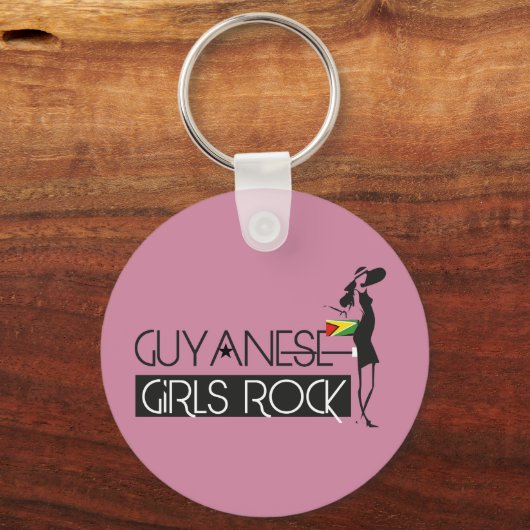 Guyana Girl Schlüsselanhänger (Vorderseite)