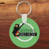Guyana Girl Schlüsselanhänger (Vorderseite)