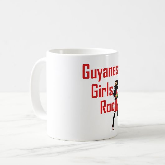 Guyana Girl Tasse (Vorderseite Links)