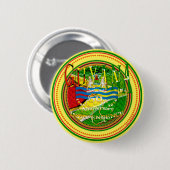 Guyana, glücklicher 50. Jahrestag von Button (Vorne & Hinten)