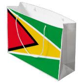 Guyana Große Geschenktüte (Rückseite Schrägansicht)