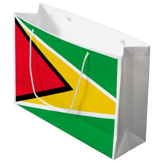 Guyana Große Geschenktüte (Vorderseite Schrägansicht)