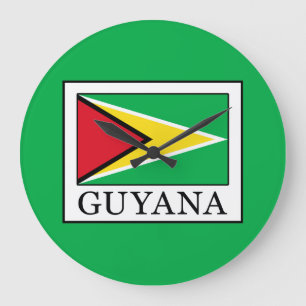 Guyana Große Wanduhr