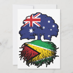 Guyana Guyana Australian Australia Tree Roots Einladung