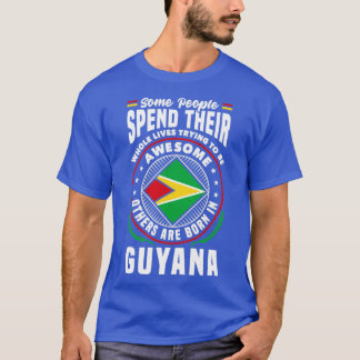Guyana Guyana Flag Funny Zitat T-Shirt