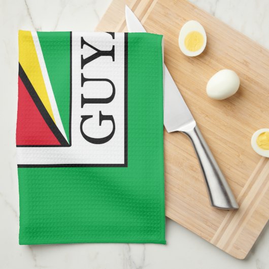 Guyana Handtuch (Viertel Falte)