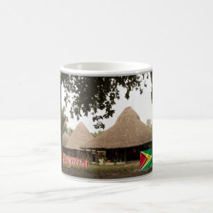 Guyana - Häuser - Kaffeetasse