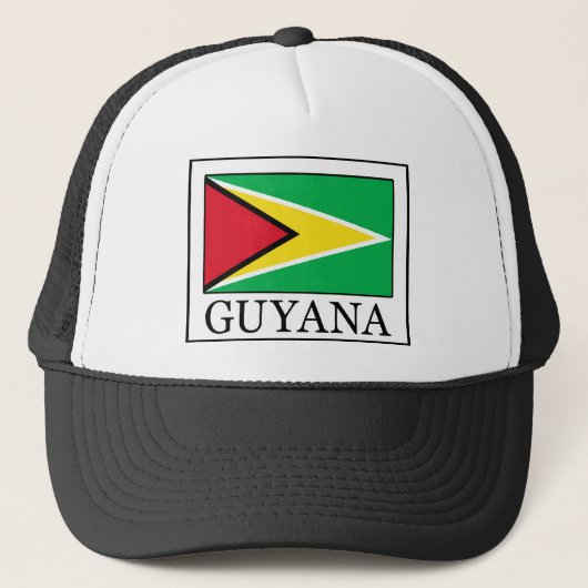 Guyana-Hut Truckerkappe (Vorderseite)