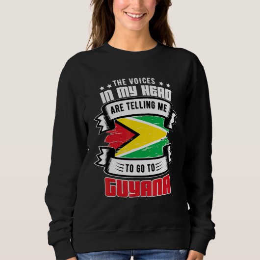 Guyana in meinem Kopf Sweatshirt (Vorderseite)