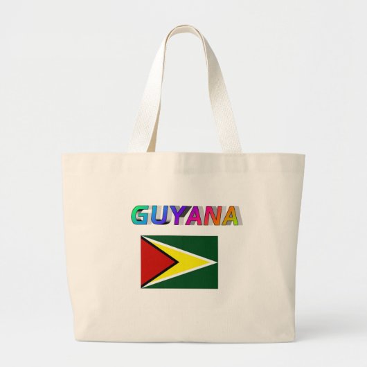 Guyana Jumbo Stoffbeutel (Vorne)