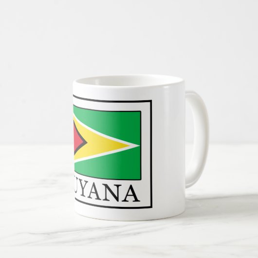 Guyana Kaffeetasse (VorderseiteRechts)